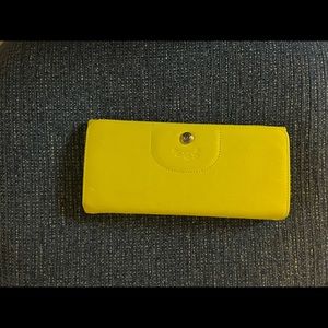 Longchamp Continental Snap Wallet